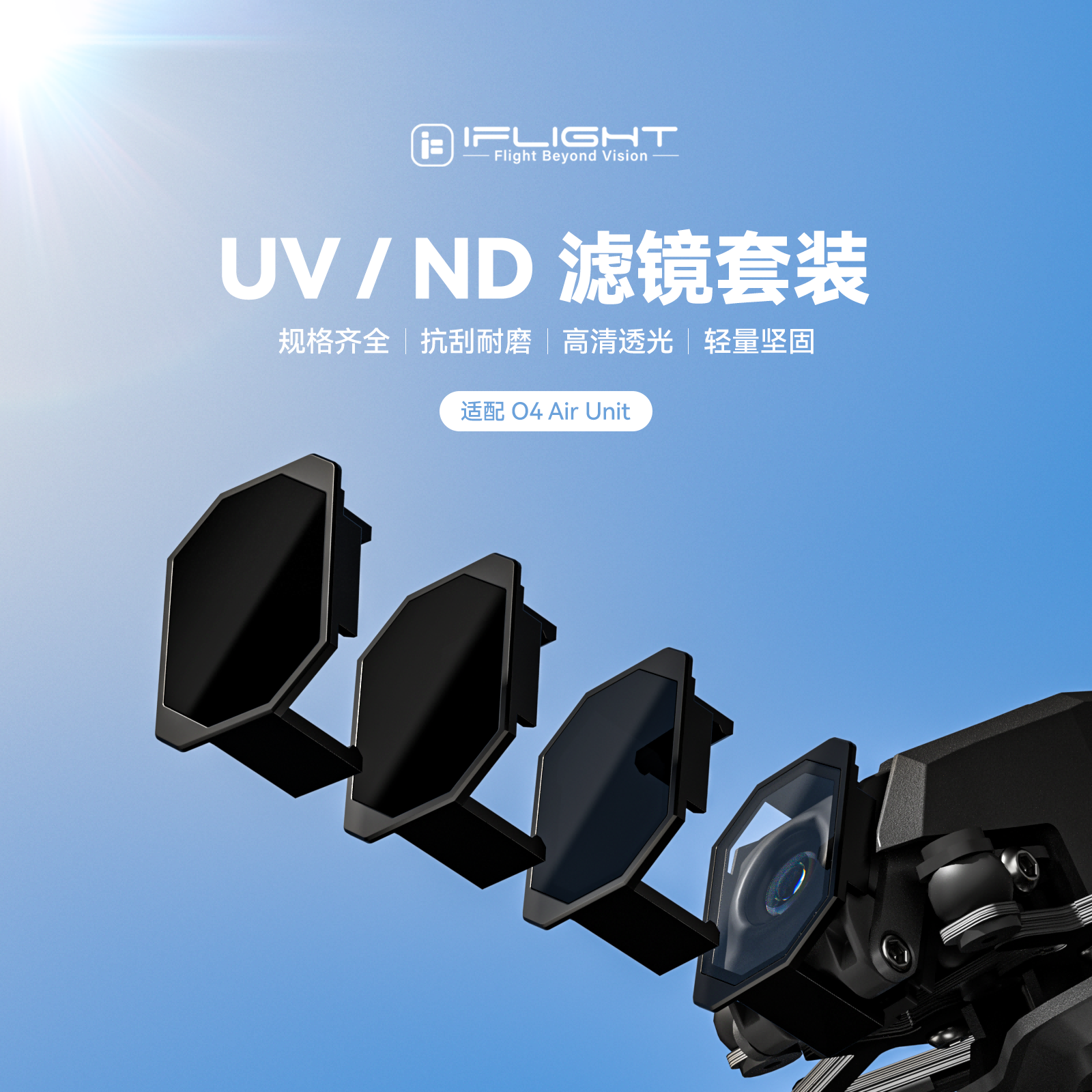 翼飞适配大疆DJIO4LiteND滤镜