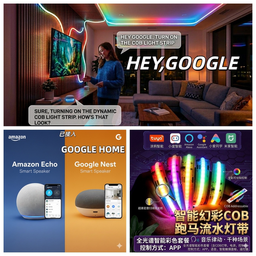 GoogleHome家庭吊顶智能灯带
