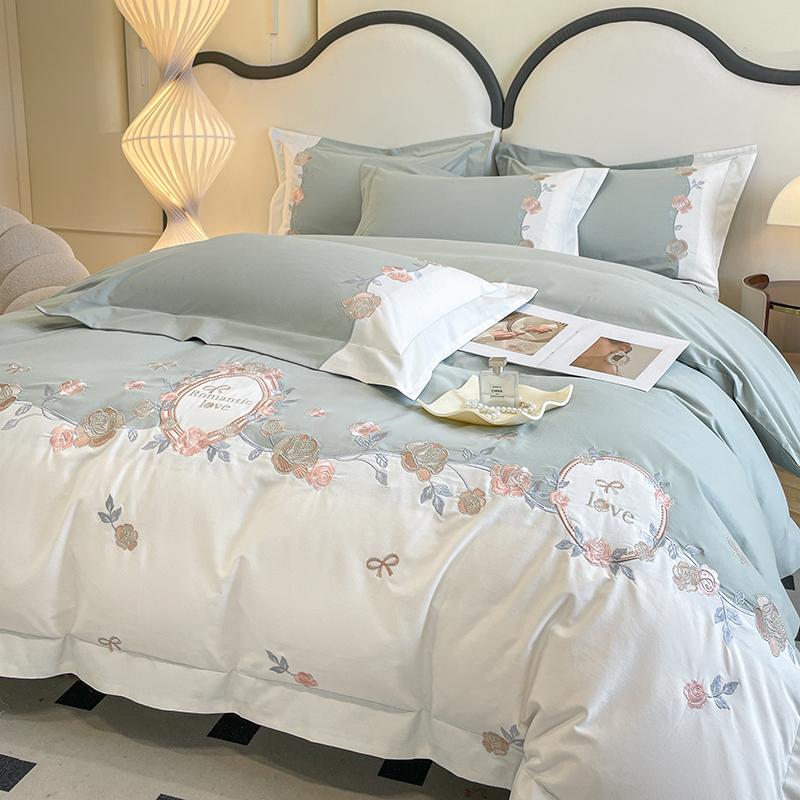 轻奢四件套100棉四季通用