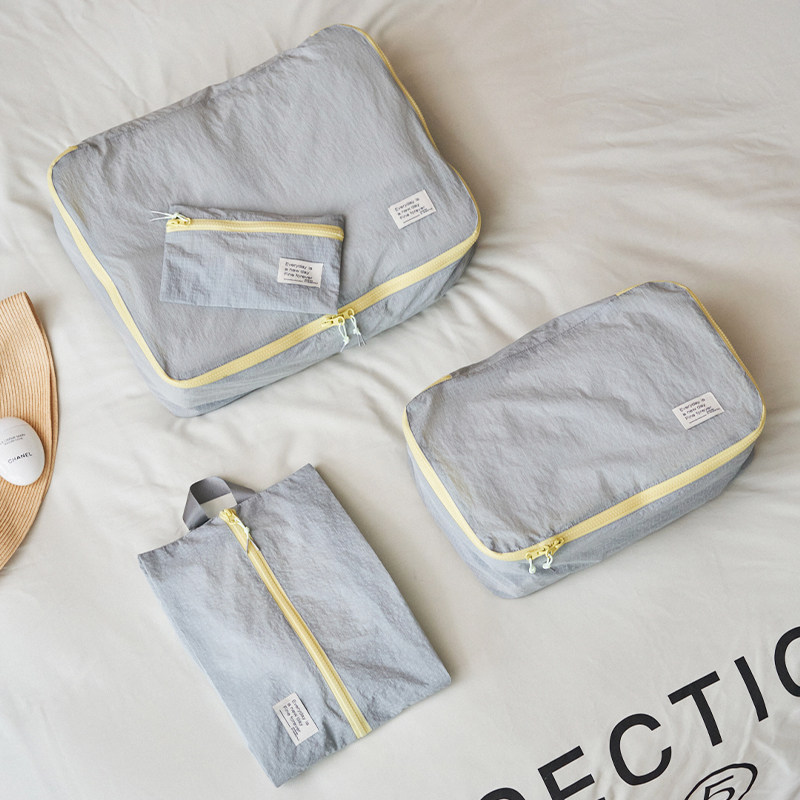 莫语经典轻量化出行旅行收纳袋防泼水轻薄立体行李箱分装袋化妆包