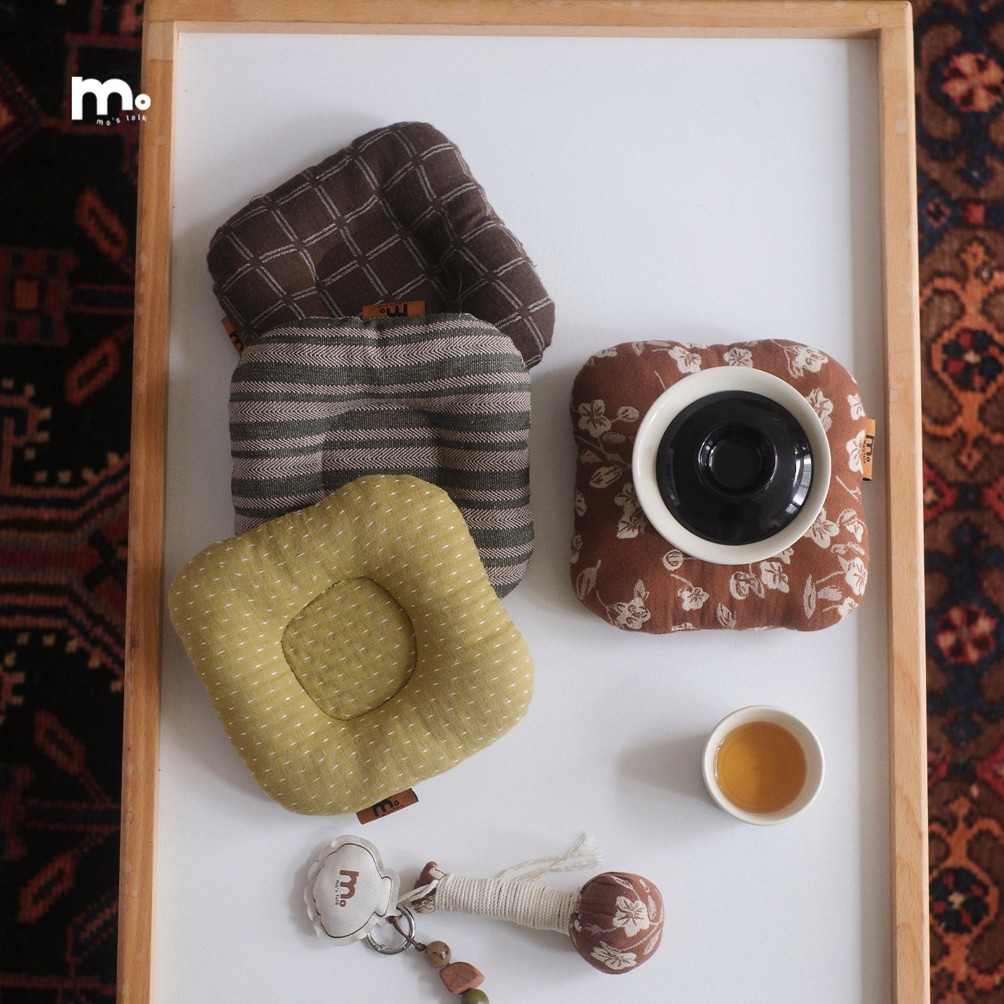 莫语 复古胖胖杯垫原创设计创意装饰杯垫手工茶壶茶杯隔热垫,餐饮具,杯垫,淘宝优惠券,粉丝福利购,淘宝优惠卷