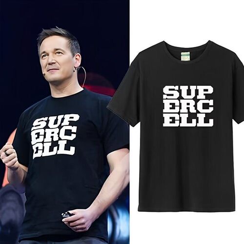 Supercell皇室战争同款短袖T恤COCO部落冲突手游周边宽松定制衣服