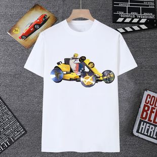 夏季火影忍者手游表情包短袖男t恤女轮椅忍者秽土鼬长门上衣学生