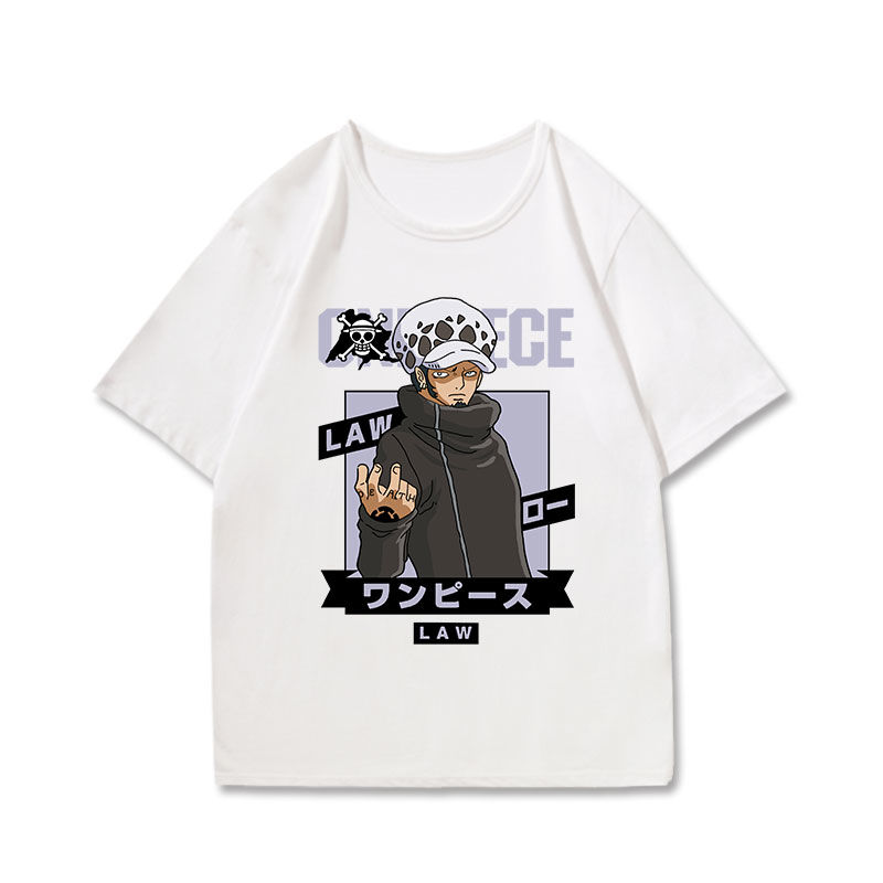 海贼王联名短袖T恤定制衣服