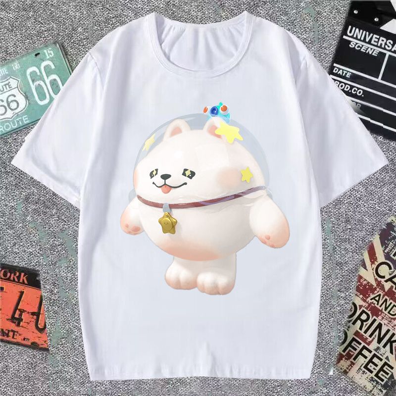 夏季新款T恤搞怪蛋仔派对周边