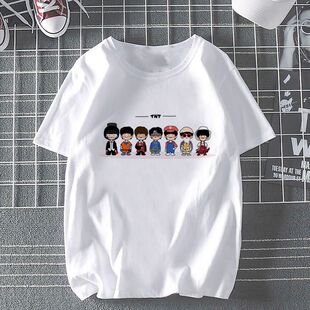 时代少年团TNT周边应援T恤上衣严浩翔马嘉祺张真源刘耀文同款衣服