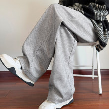 tachiism店2024新品韩版时尚青少年个性潮流高街直筒休闲裤