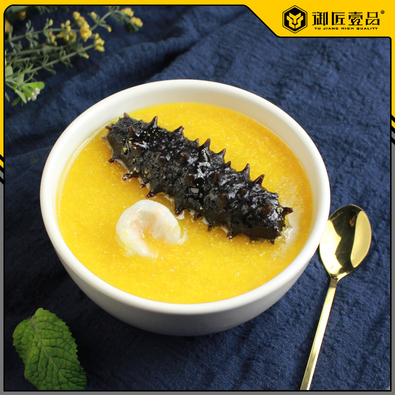 仿真海参粥海鲜粥模型假菜食物