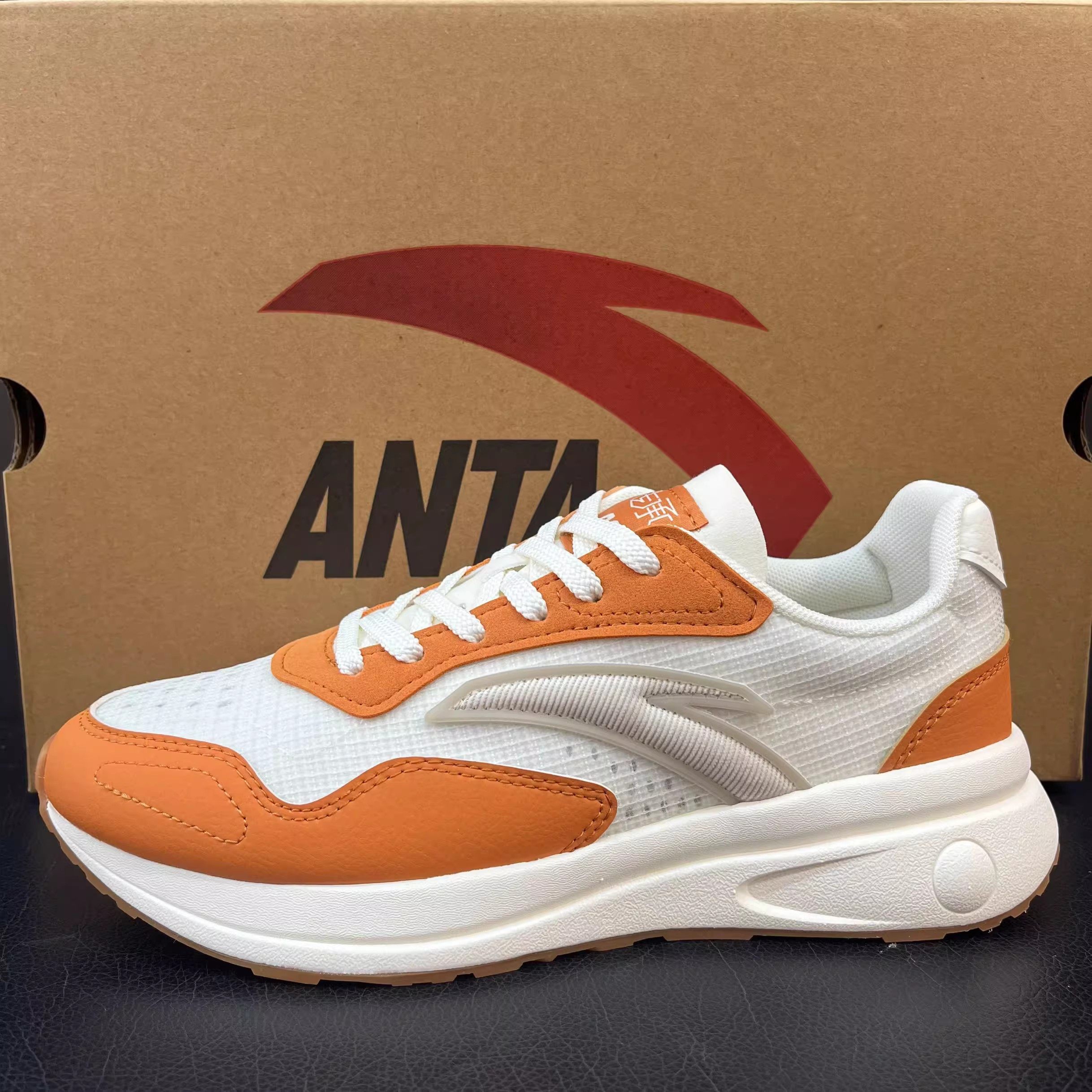 安踏传承男休闲鞋夏季新款舒适百搭复古阿甘运动鞋112328871