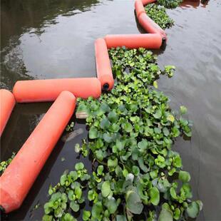 宁波20cm*100cm绳索串联水上拦污排 九龙湾景区漂浮水藻拦截浮桶