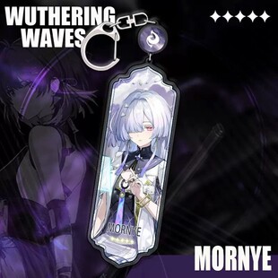 鸣潮长条钥匙扣莫宁二次元周边谷子痛包挂饰琳奈同人亚克力小挂件
