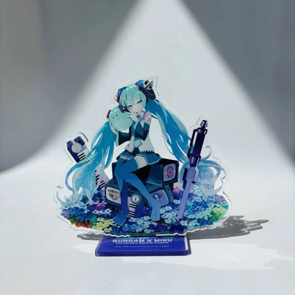 初音未来高达45周年联动10cm立牌