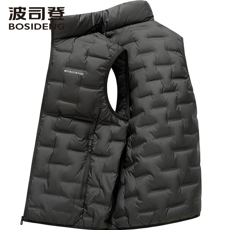 波司登羽绒服男2026秋冬新品马甲男短款轻薄背心无缝鹅绒无袖外套