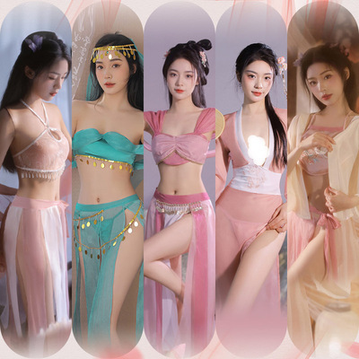 霏慕敦煌飞天汉服女异域风情