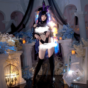 霏慕交错战线之刺蝽cos套装镂空连身袜性感连体丝袜情趣禁欲黑丝