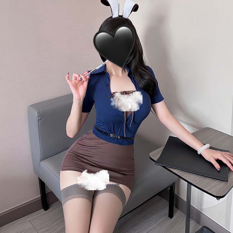 霏慕纯欲御姐cos兔女郎舞台装女性感演出服饰舞蹈服少女跳舞衣服