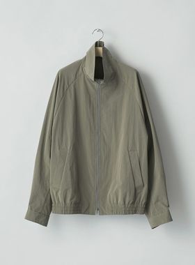 ssstein Windproof Nylon Zip Jacket 25SS 水洗尼龙拉链立领夹克