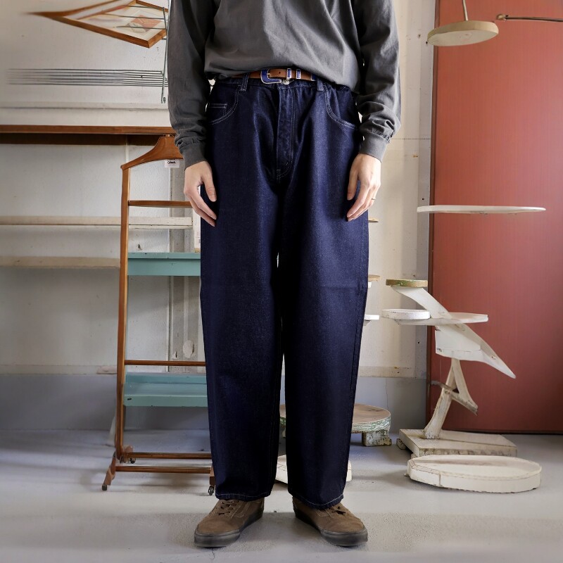 COOTIE 5 POCKET DENIM BAGGY PANTS 25SS 12.5oz一洗五袋牛仔裤