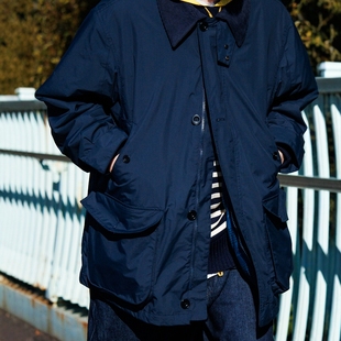 nanamica 2L PERTEX UNLIMITED FieldJacket26SS防水连帽猎装夹克