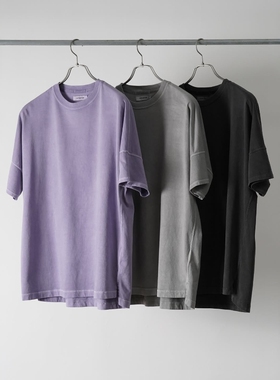 nonnative CLERK S/S TEE PIGMENT DYE 26SS 水洗染色宽松短袖T恤