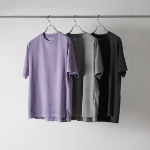 nonnative CLERK S/S TEE PIGMENT DYE 26SS 水洗染色宽松短袖T恤