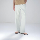 SMOOTH 复古空气纺织宽松卫裤 SOFT SWEAT AURALEE 26SS PANTS