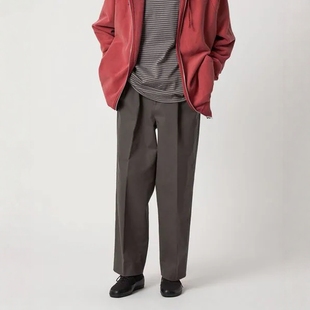 Dress Trousers 限时折扣 复古双褶休闲西裤 Alan 25AW Steven