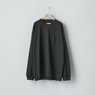 ssstein Oversized L/S Pocket Tee 25AW 匹马棉宽松口袋长袖T恤