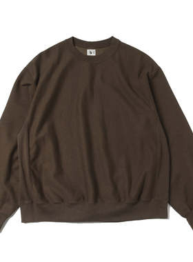 blurhms ROOTSTOCK Soft&Hard Sweat CrewNeck 24AW 宽松圆领卫衣