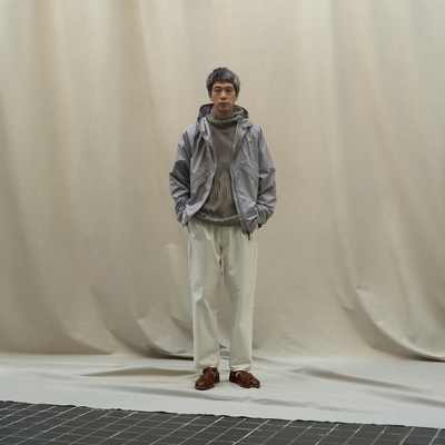 GOLDWIN户外单褶弹力腰带休闲裤