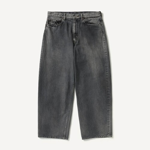 A.PRESSE复古做旧灰色牛仔裤