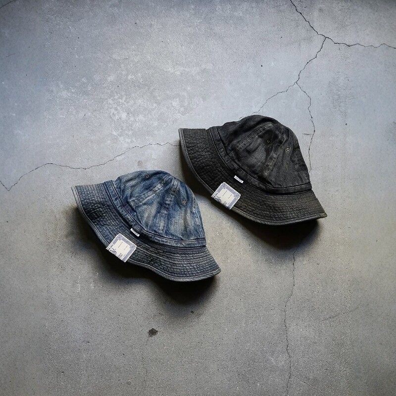 THEH.W.DOG&CO.水洗牛仔渔夫帽