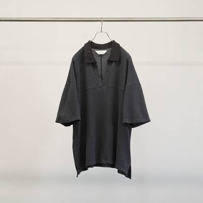 ANCELLM棉丝足球运动短袖衬衫