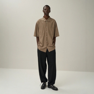 ATON HIGH TWIST NYLON UTILITY PANTS 25SS 斜纹尼龙布抽绳长裤