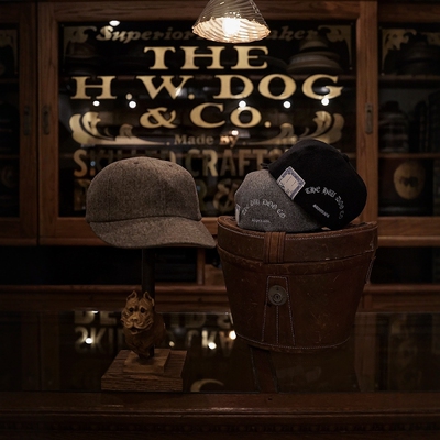 THEH.W.DOG&CO.狗牌刺绣棒球帽