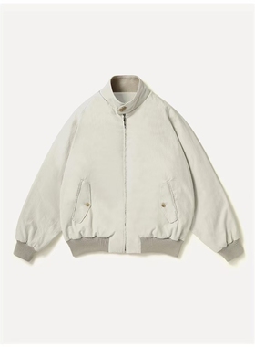 A.PRESSE Gabardine Harrington Jacket26AW丝绵华达呢哈灵顿夹克