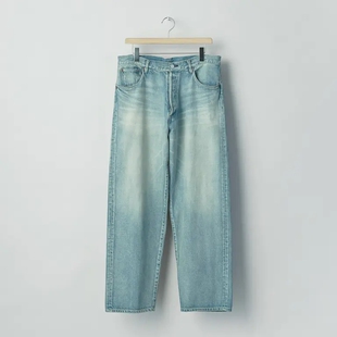 ssstein Oversize Fit Denim Pants 26AW 复古做旧阔腿水洗牛仔裤