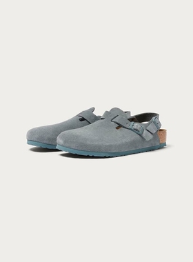 BIRKENSTOCK TOKIO 25SS 日本B&Y店铺限定配色博肯麂皮包头拖鞋