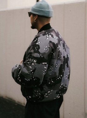 COOTIE Camouflage Padded Bomber Jacket 25AW 迷彩夹棉飞行夹克