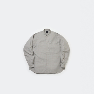 DAIWA PIER39 TECH REGULAR COLLAR SHIRT L/S 25AW 格纹长袖衬衫