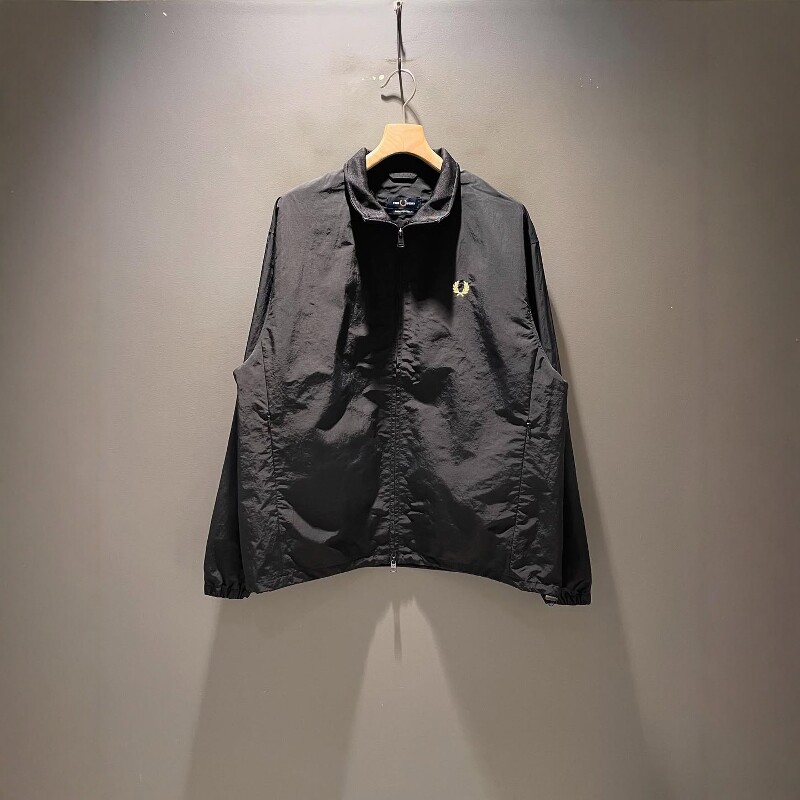 BEAMS × FRED PERRY SHELL JACKET 26SS 联名麦穗尼龙运动夹克