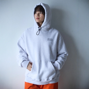 SEDAN ALL PURPOSE LOGO ELASTIC CORD HOODIE 24AW 印花抽绳帽衫