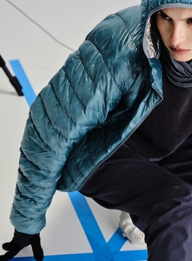 GOLDWIN 1000FP Hooded Down Jacket 25AW 轻量防撕布连帽羽绒服