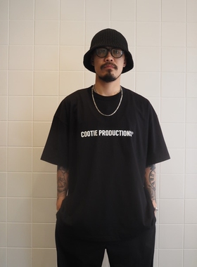 COOTIE Print S/S Tee - 1 26SS 定番纯棉天竺宽松印花短袖T恤