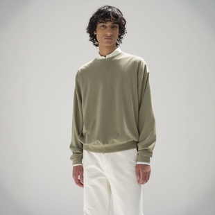 GAUGE SWEAT AURALEE 25SS HIGH 长绒匹马棉圆领卫衣 SUPER