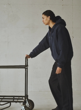 marka Duck Workers Parka 25AW 有机棉猎鸭帆布工装拉链连帽夹克