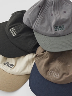 SEDAN ALL PURPOSE OG LOGO 2TONE BB CAP24SS水洗拼色棒球鸭舌帽