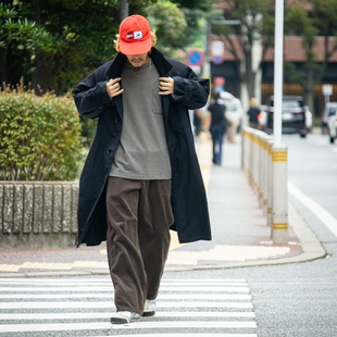 nanamica Single Breasted Coat 25AW 羊毛华达呢青年布防水风衣