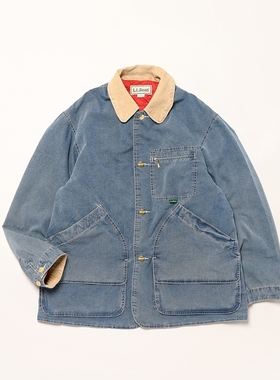 L.L.bean Bean’s Field Coat Insulated Indigo25AW夹棉牛仔夹克