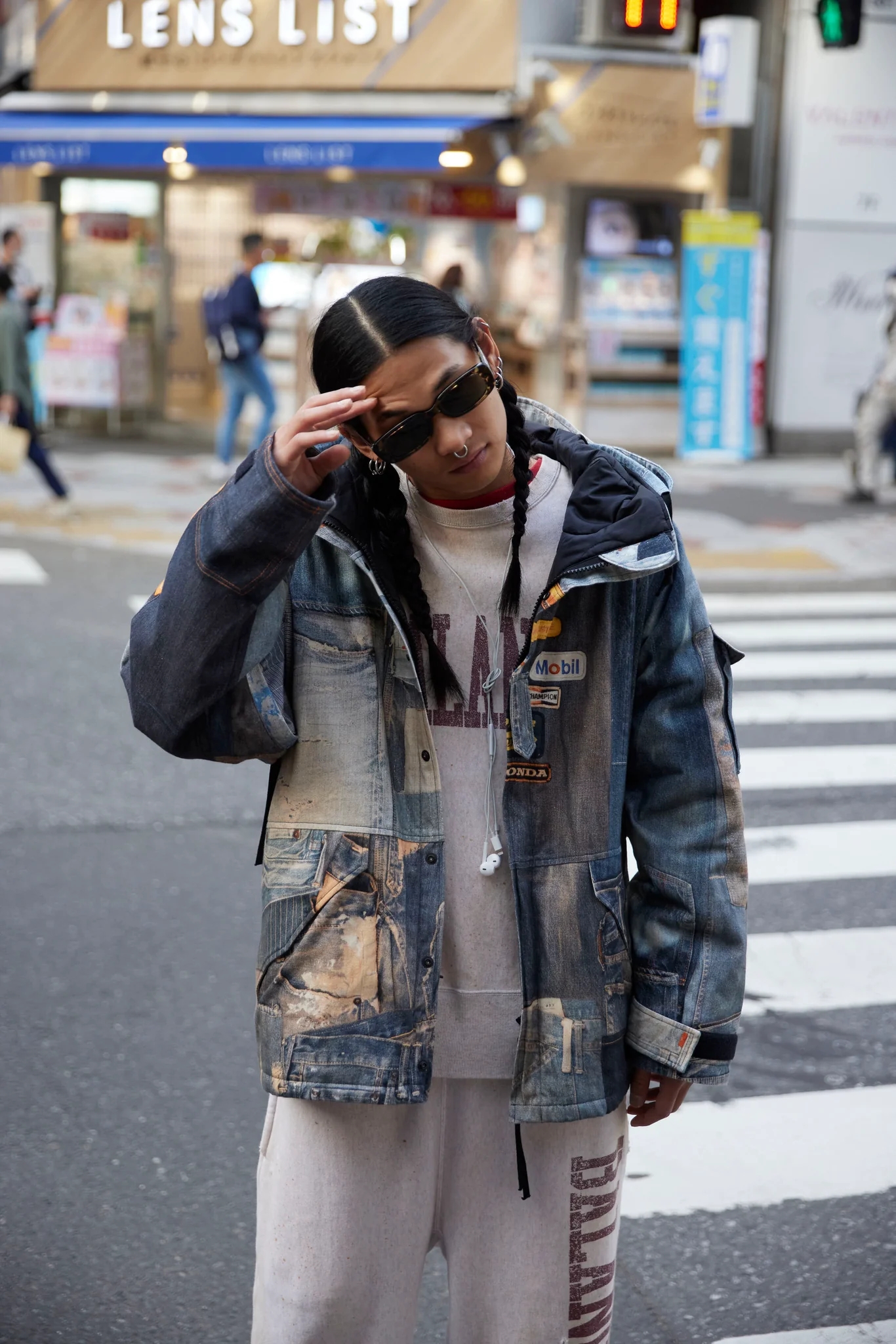 ANACHRONORM军事风连帽棉服夹克